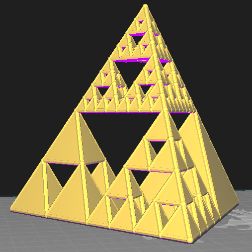Tetraedro de Sierpinsky